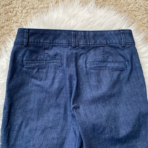 {Banana Republic Factory} Hampton Fit Ankle Pants in Blue - Women's 0 - Picture 4 of 6